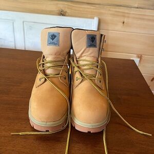 Herman Survivors Men's Boulder Waterproof 6" Steel Toe Work Boots 10 1/2 Wide